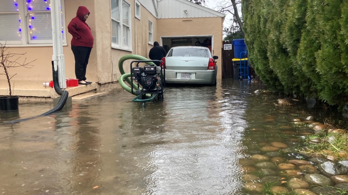 Homeowners on Stockton culdesac want relief from flooding