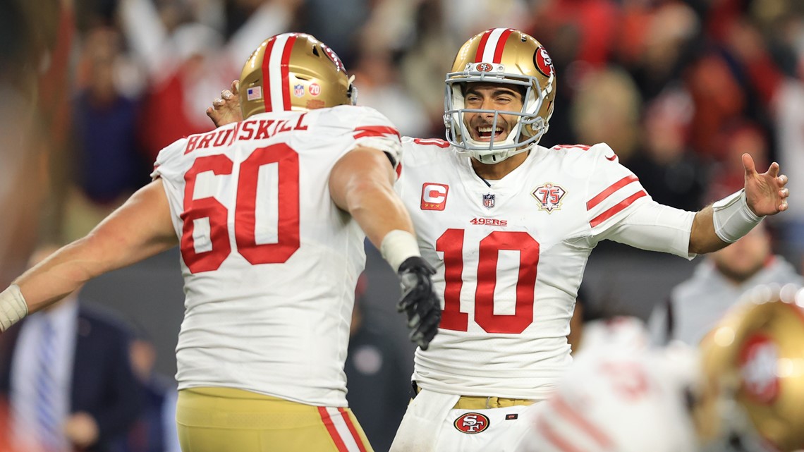 Garoppolo throws 12-yard TD as 49ers beat Bengals in OT