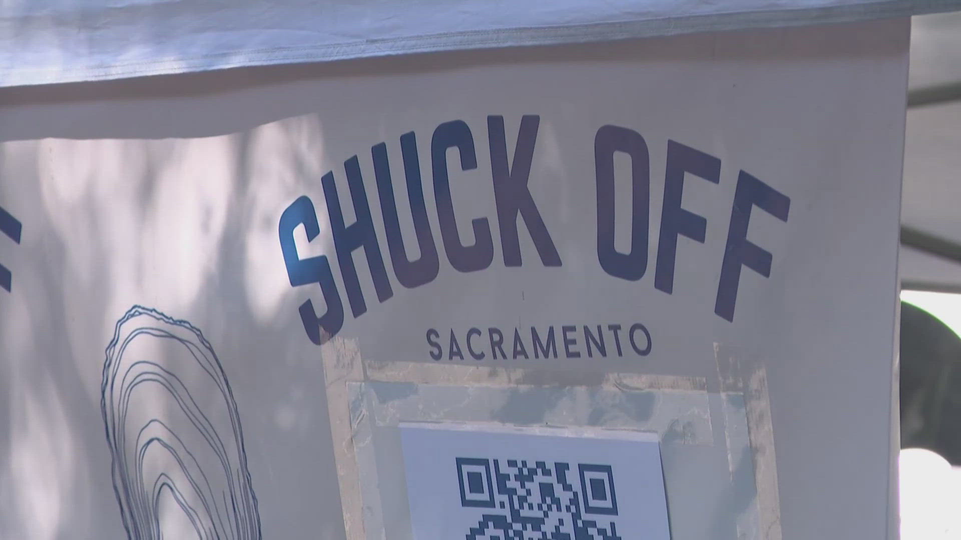 Twelve chefs and amateurs showed off their speed and precision in an oyster shucking contest at Sacramento’s Midtown Farmers Market.