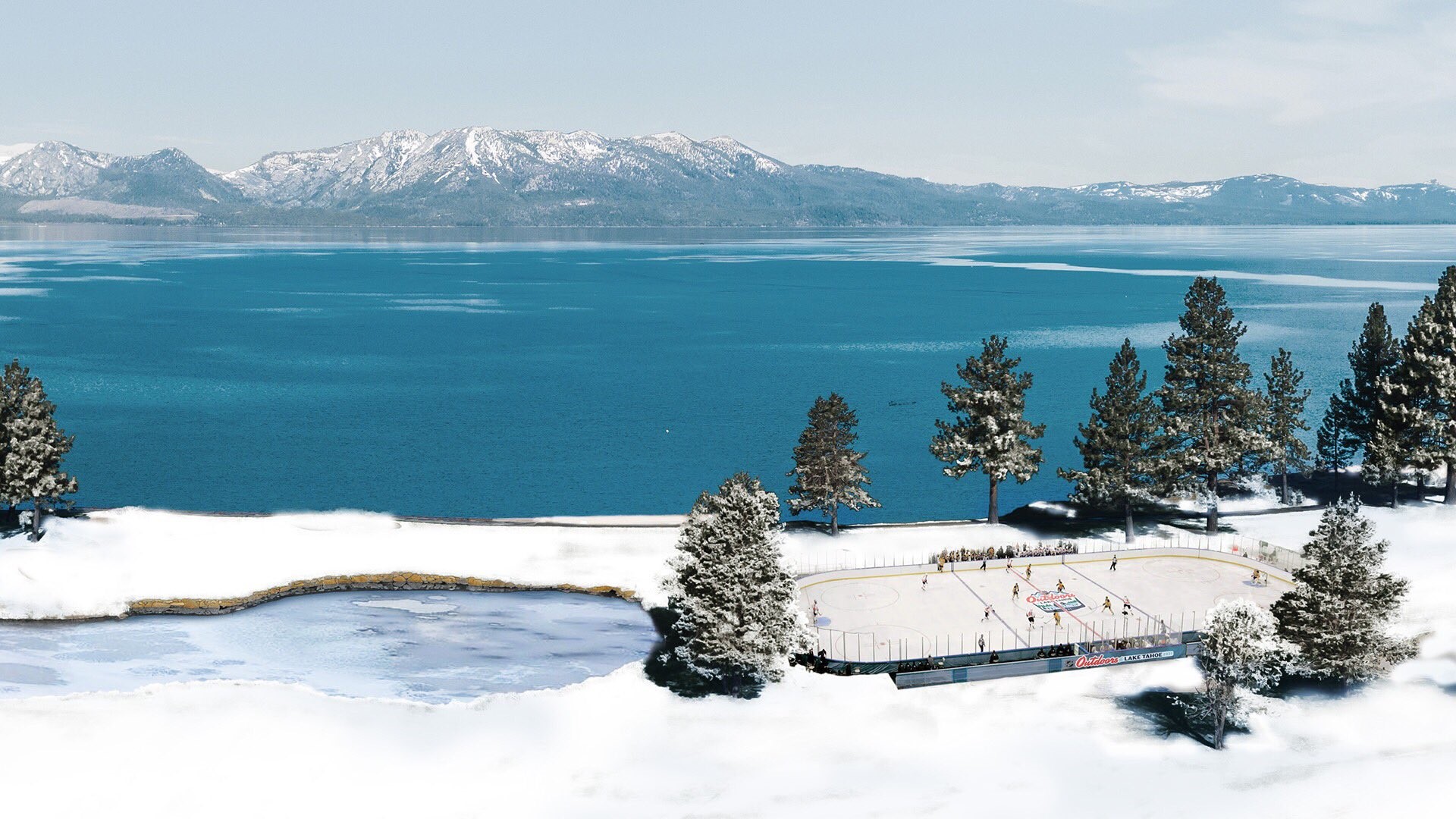 The NHL and Lake Tahoe are partnering up to continue on a tradition of outdoor hockey games. Both games will be played without spectators, according to the NHL.