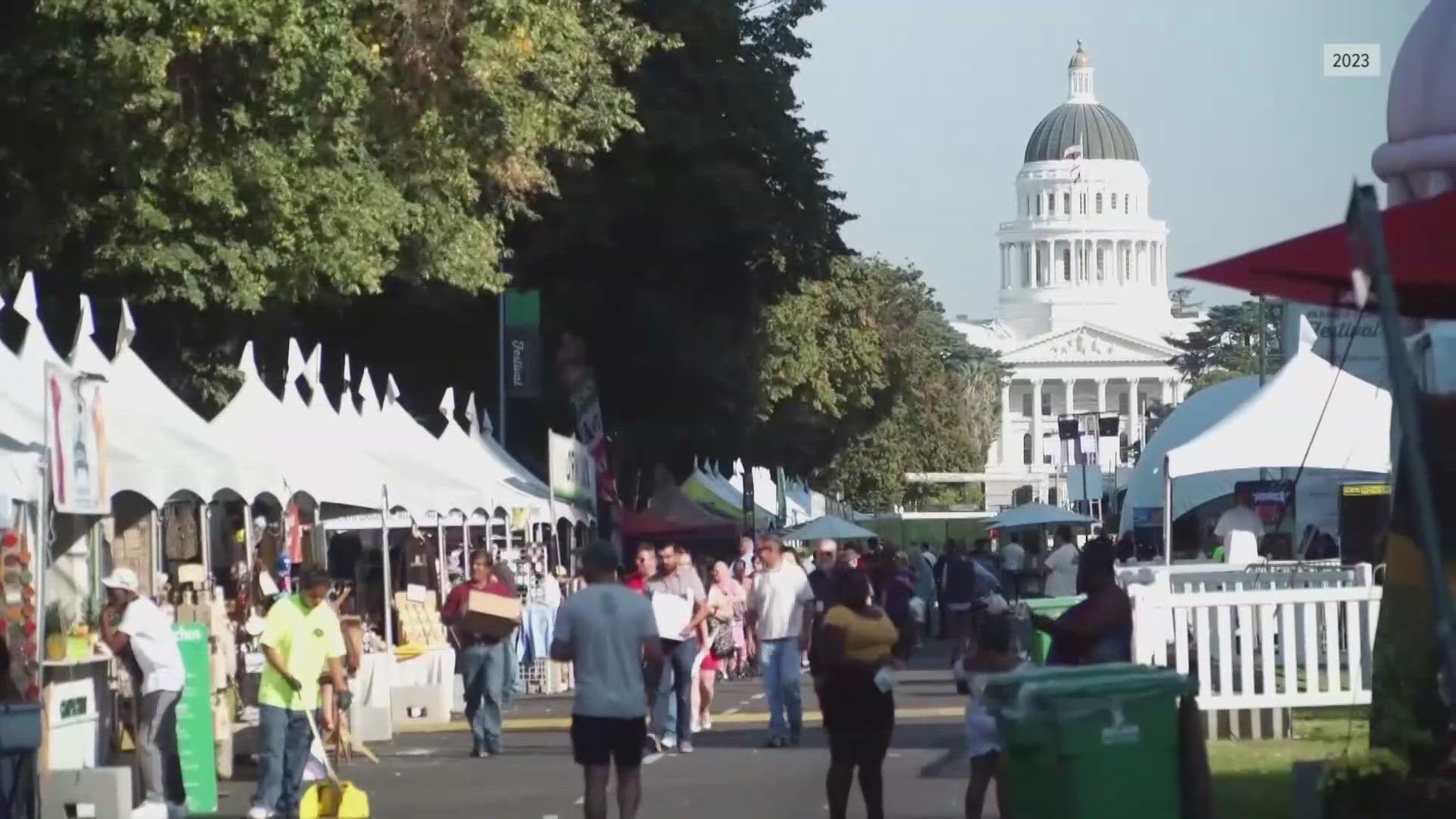 The 11th annual Farm-to-Fork Festival will be held on Capitol Mall on Friday, Sept. 20, and Saturday, Sept. 21.