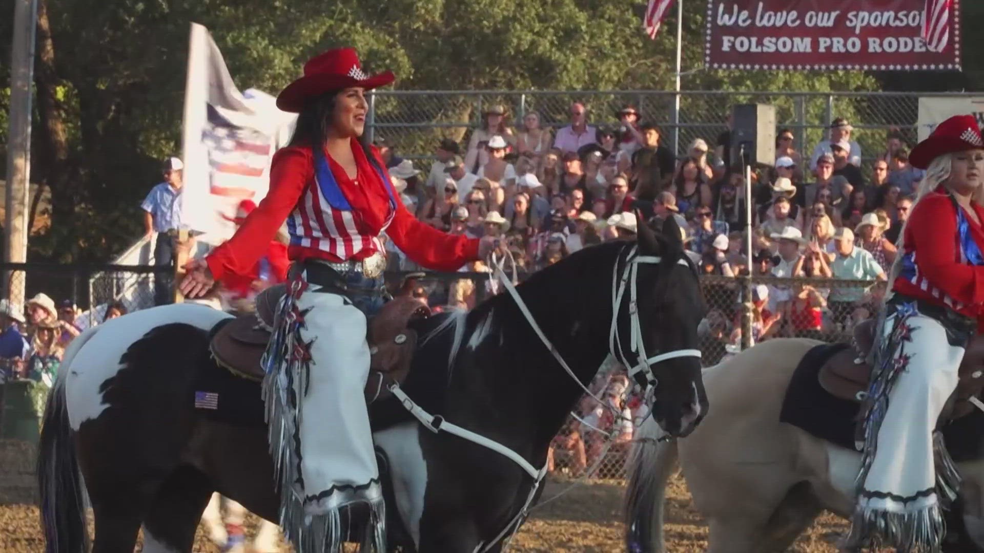 Folsom for the second straight day turned into the wild west this Independence Day weekend as thousands of people celebrated the Folsom Pro Rodeo.