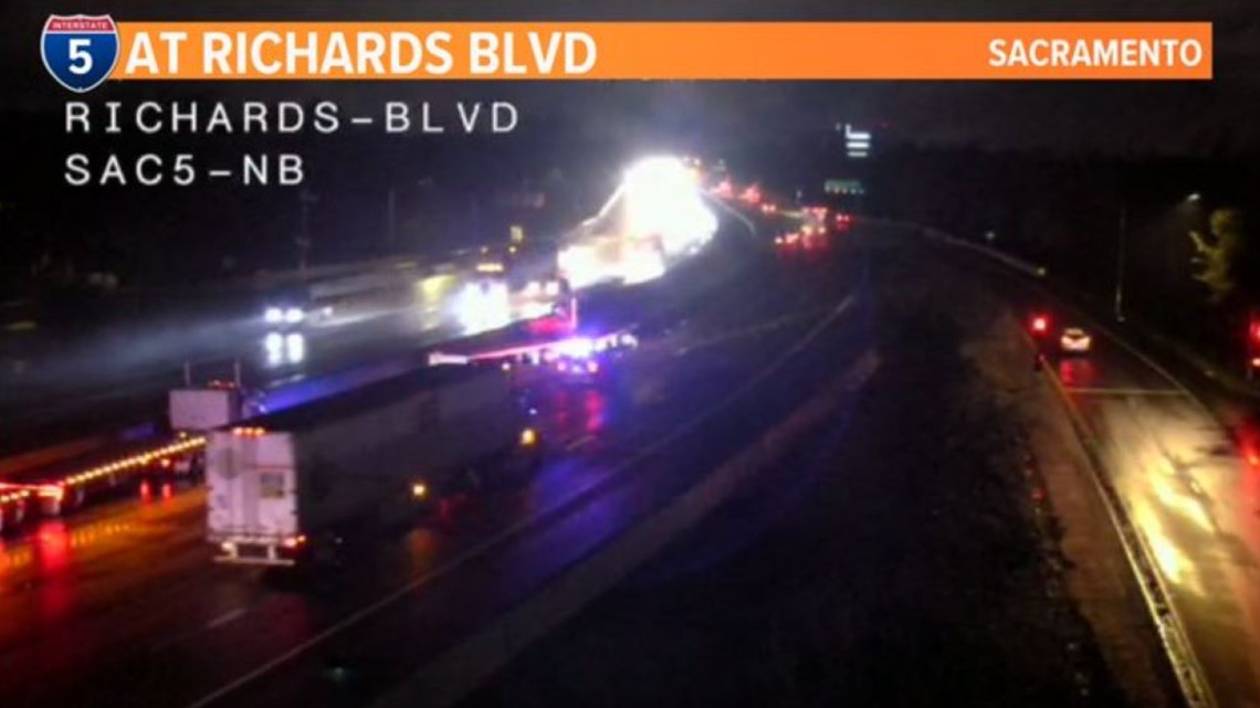Crash on northbound I-5 causes delays in Sacramento - Vimarsana News