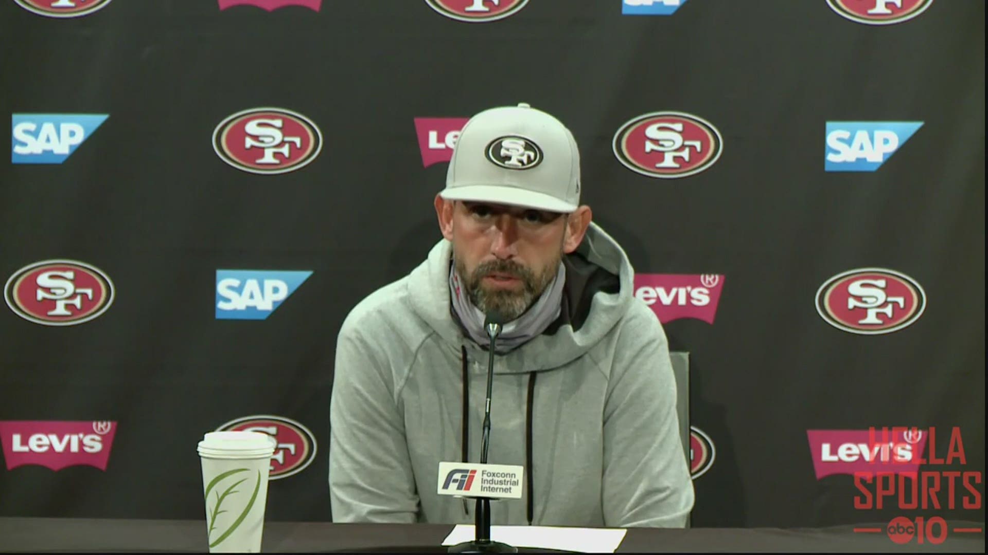 San Francisco 49ers head coach Kyle Shanahan provides injury updates to his roster and reflects on Sunday's 36-9 victory over the New York Giants.