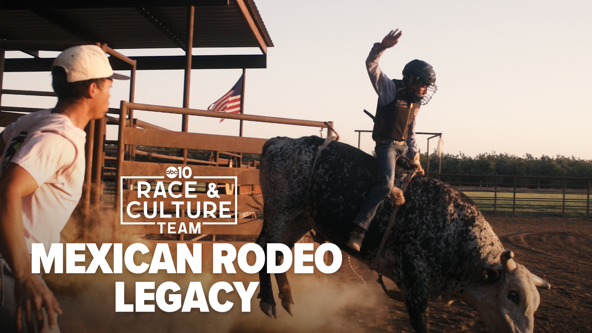 Joel Banuelos, the Oakdale Jr. Rodeo Champion, represents Mexico and United States in the International Miniature Bull Riding Association World Finals.