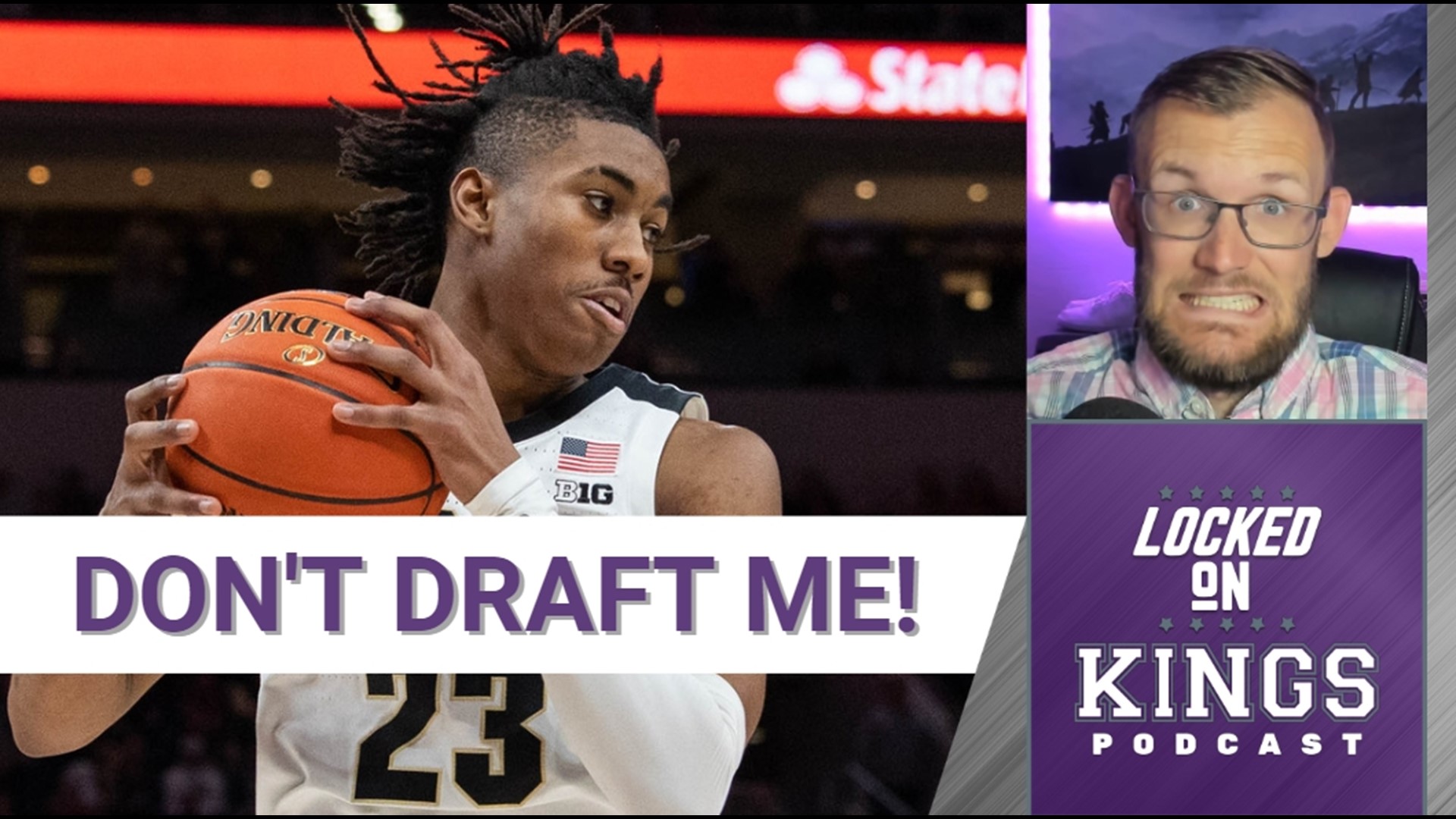 Matt George discusses the latest reports that the Sacramento Kings aren't Jaden Ivey's preferred team to draft him.