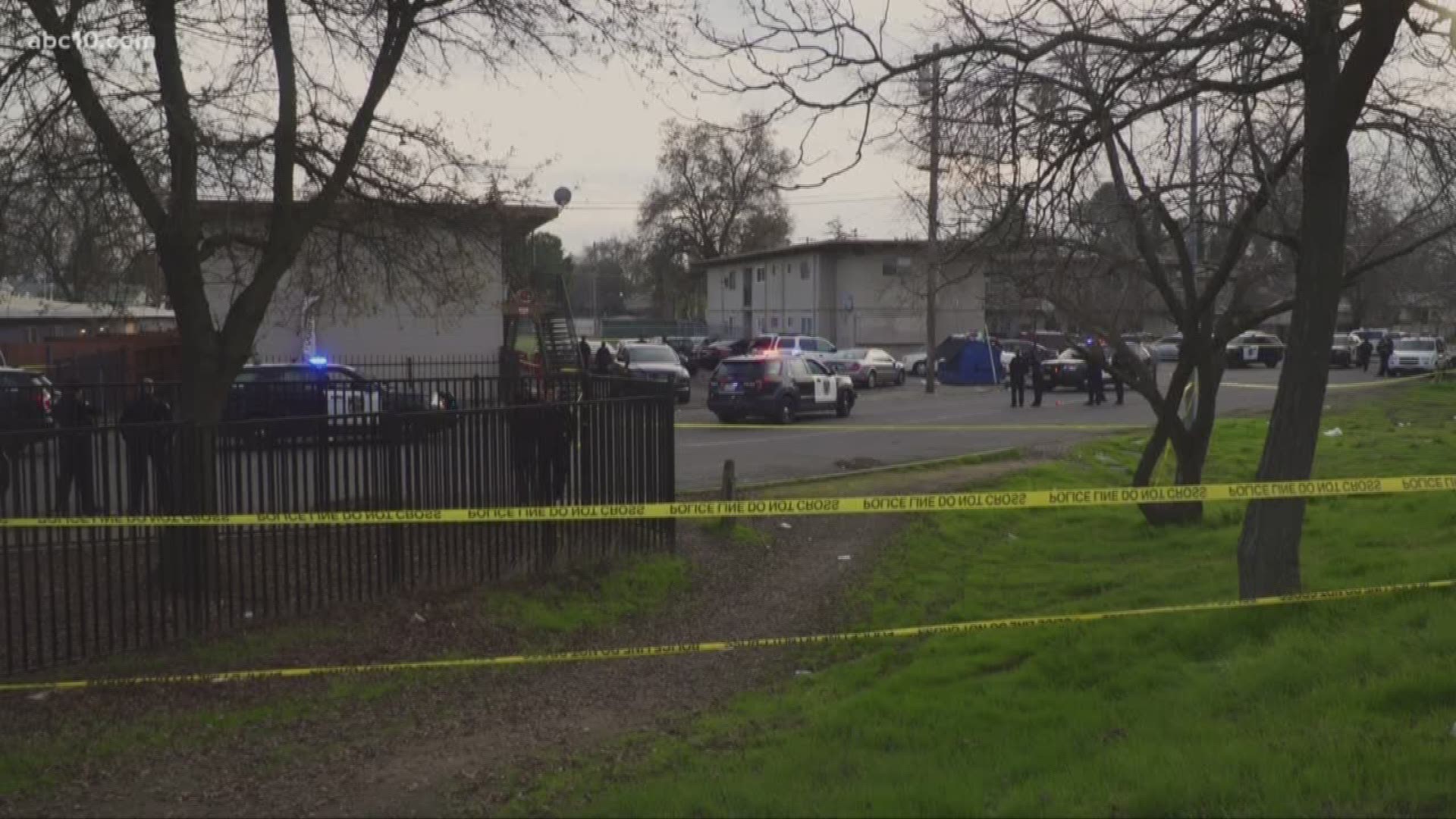 A Sacramento police investigation is underway after officers found a man with a gunshot wound.