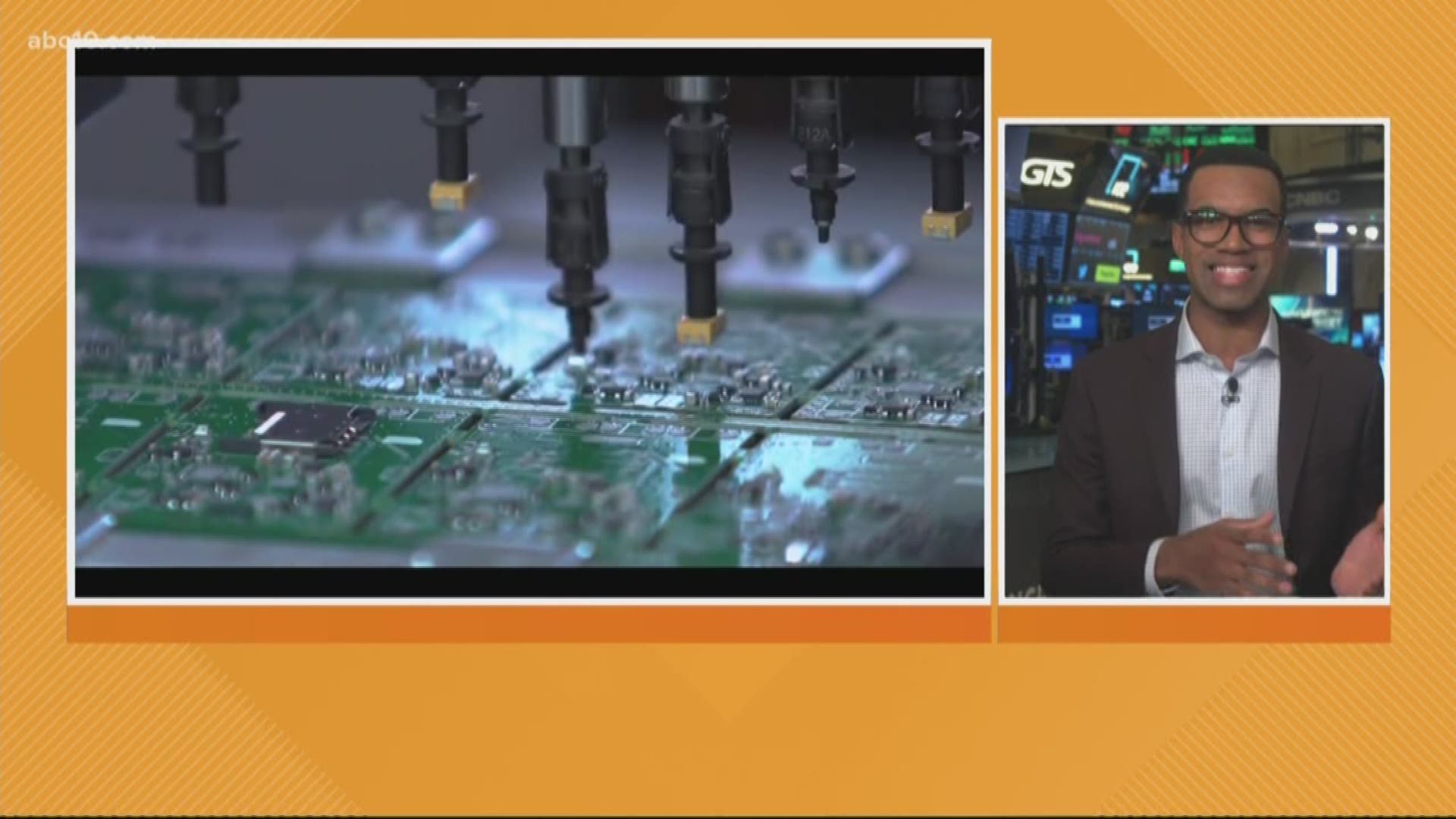 Cheddar TV's Brad Smith joins us from the New York Stock Exchange with today's business headlines.