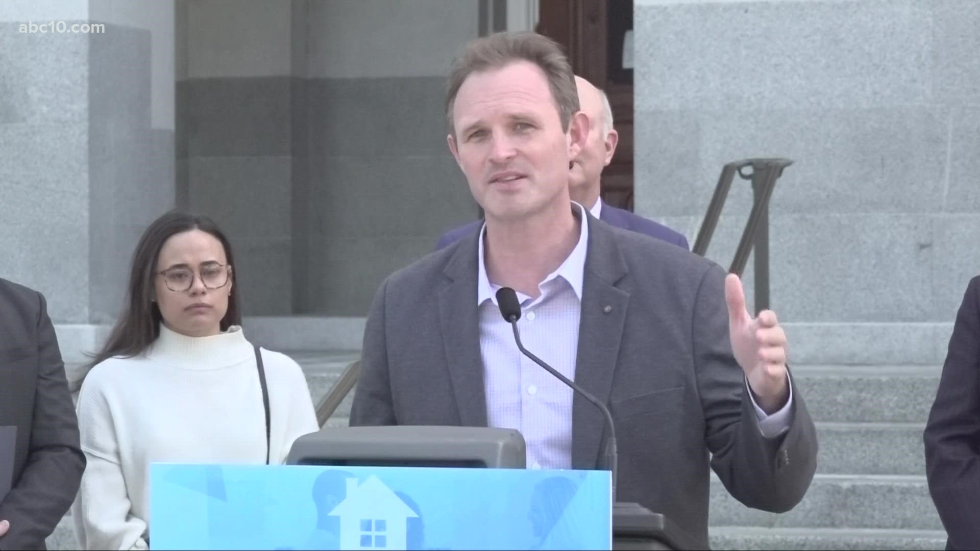 Both Republican and Democrat lawmakers took to the steps of the Capitol Tuesday. They said homeownership provides economic stability and creates generational wealth.