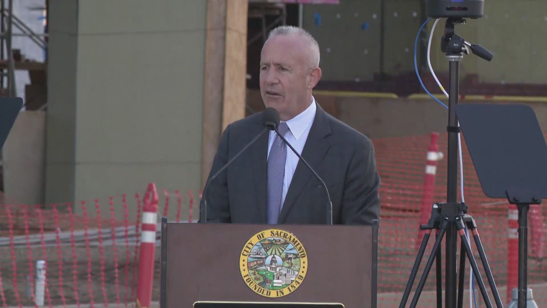 Sacramento Mayor Darrell Steinberg vows to continue making strides in the city