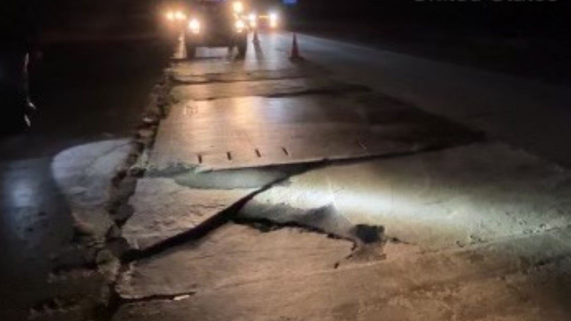 Interstate 5 reduced to 1 lane near Elk Grove for repairs - Vimarsana News
