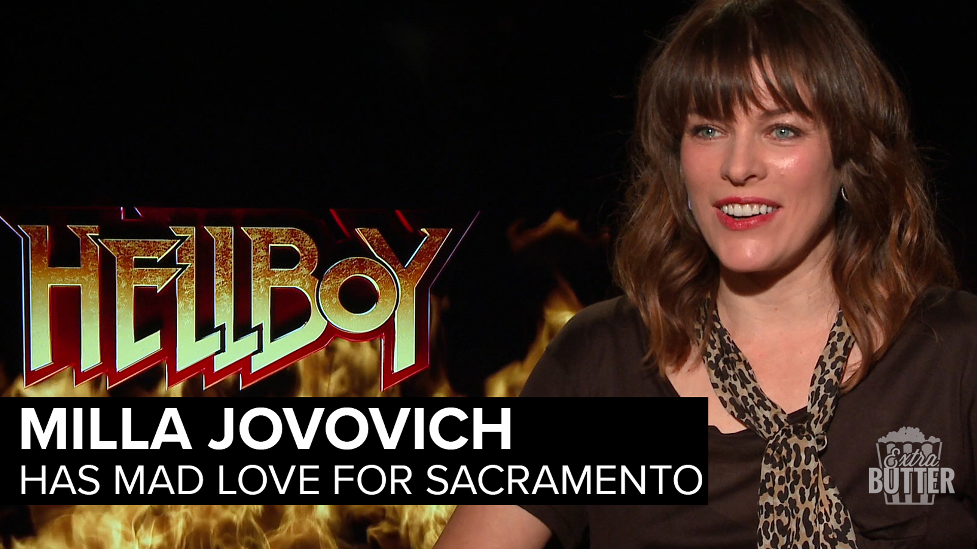 Milla Jovovich talks about the new movie 'Hellboy' and her long history of playing strong women on the big screen. She also takes time to thank the women who kicked butt before her. Milla also tells Mark S. Allen about why she loved growing up in Sacramento, California. Interview arranged by Summit Entertainment.