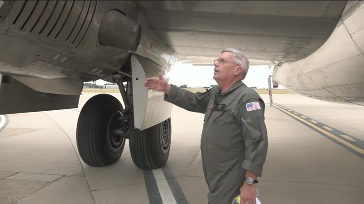 Exclusive tour of a B-29 Bomber, just one of two flying in the entire world
