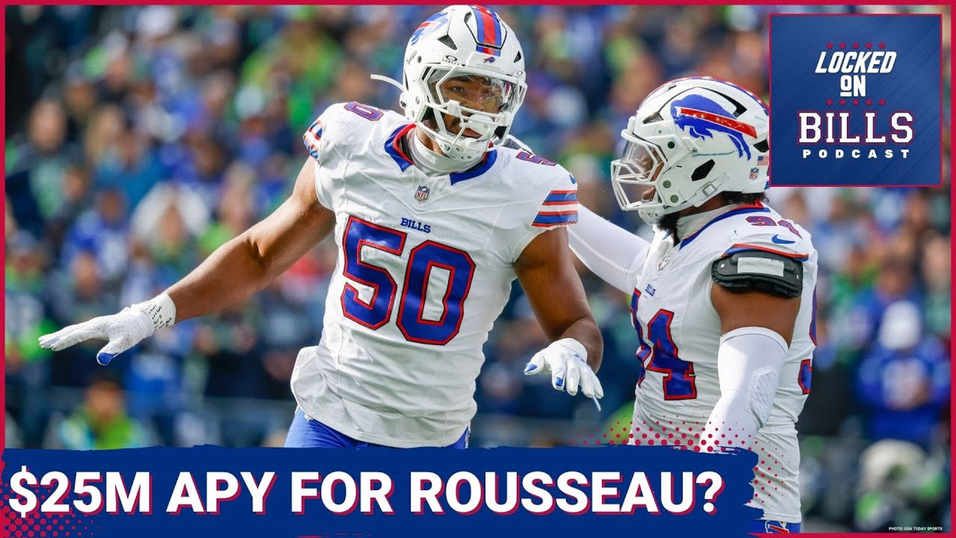 Greg Rousseau's Contract + Matt Milano's Return. Buffalo Bills' Future Moves