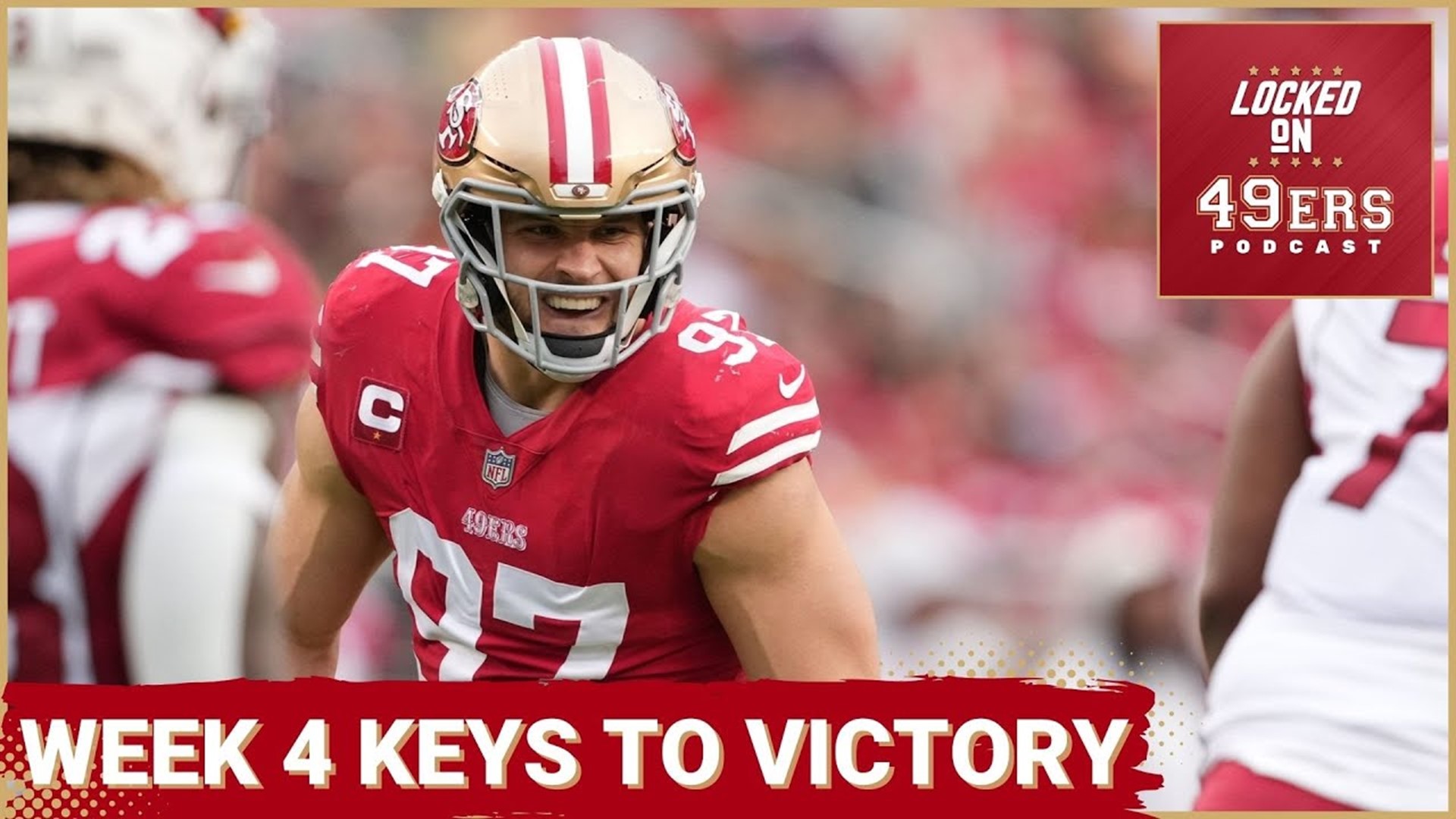 McCaffrey scores 4 TDs to lead the 49ers past the Cardinals