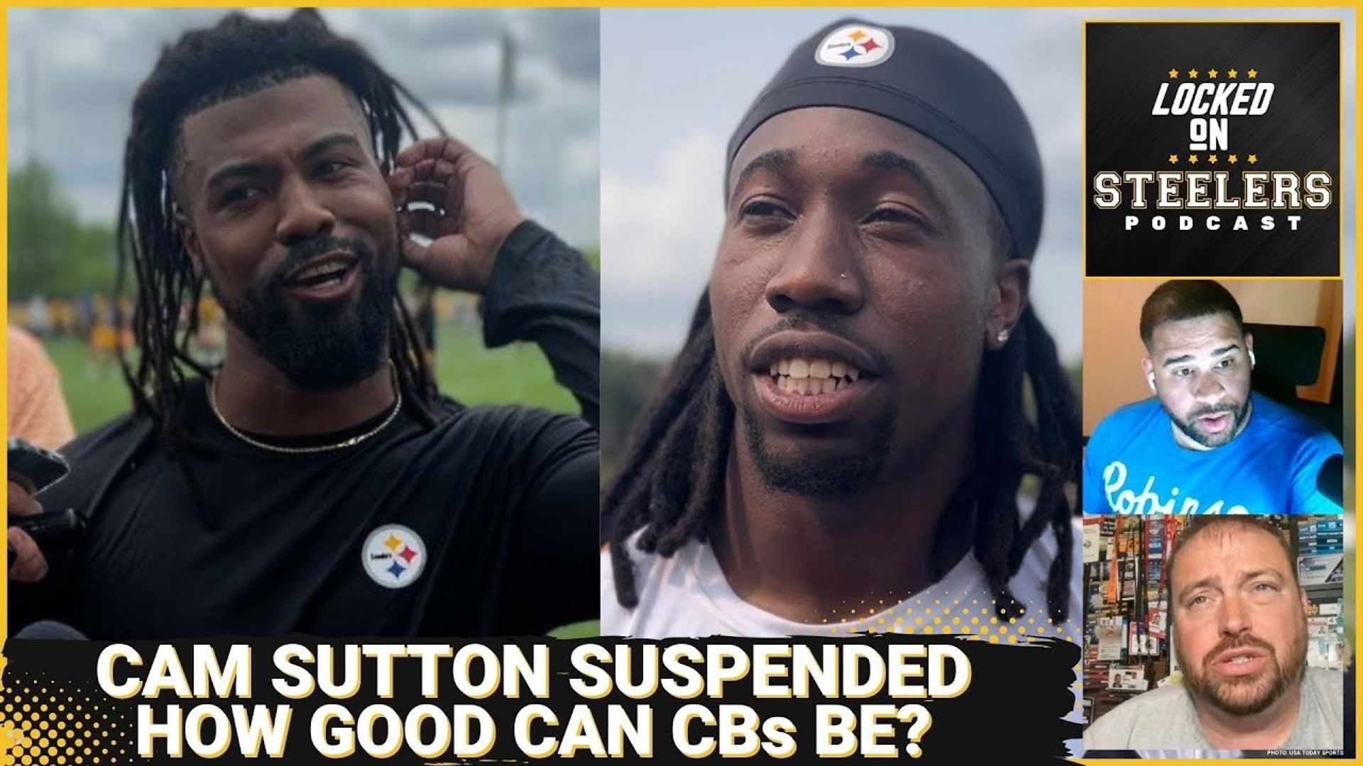 The Pittsburgh Steelers found out cornerback Cam Sutton will be suspended eight games by the NFL on Monday.