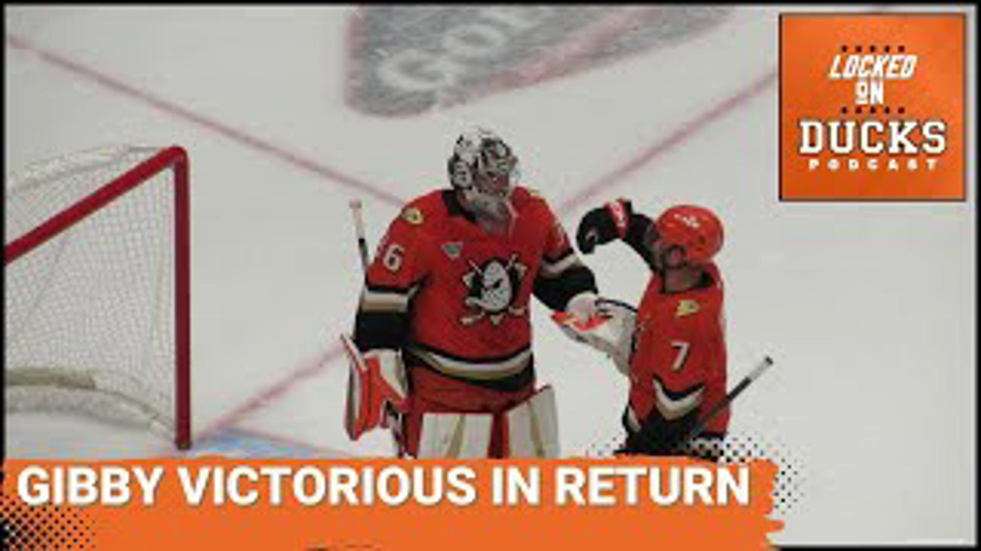 The Anaheim Ducks finally won a game in their long home stand... against the struggling Columbus Blue Jackets with the triumphant return of John Gibson.