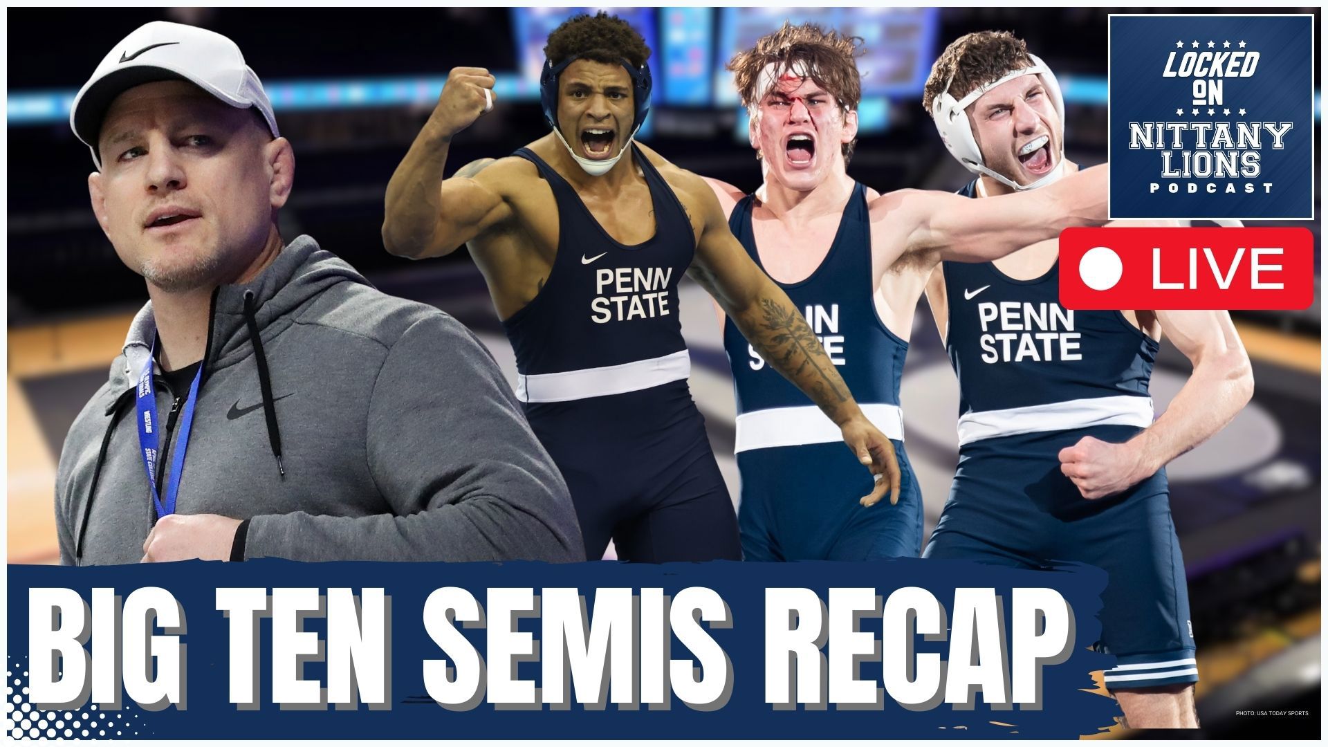 Seyko Live: Penn State wrestling advances six to the Big Ten finals... Van ...