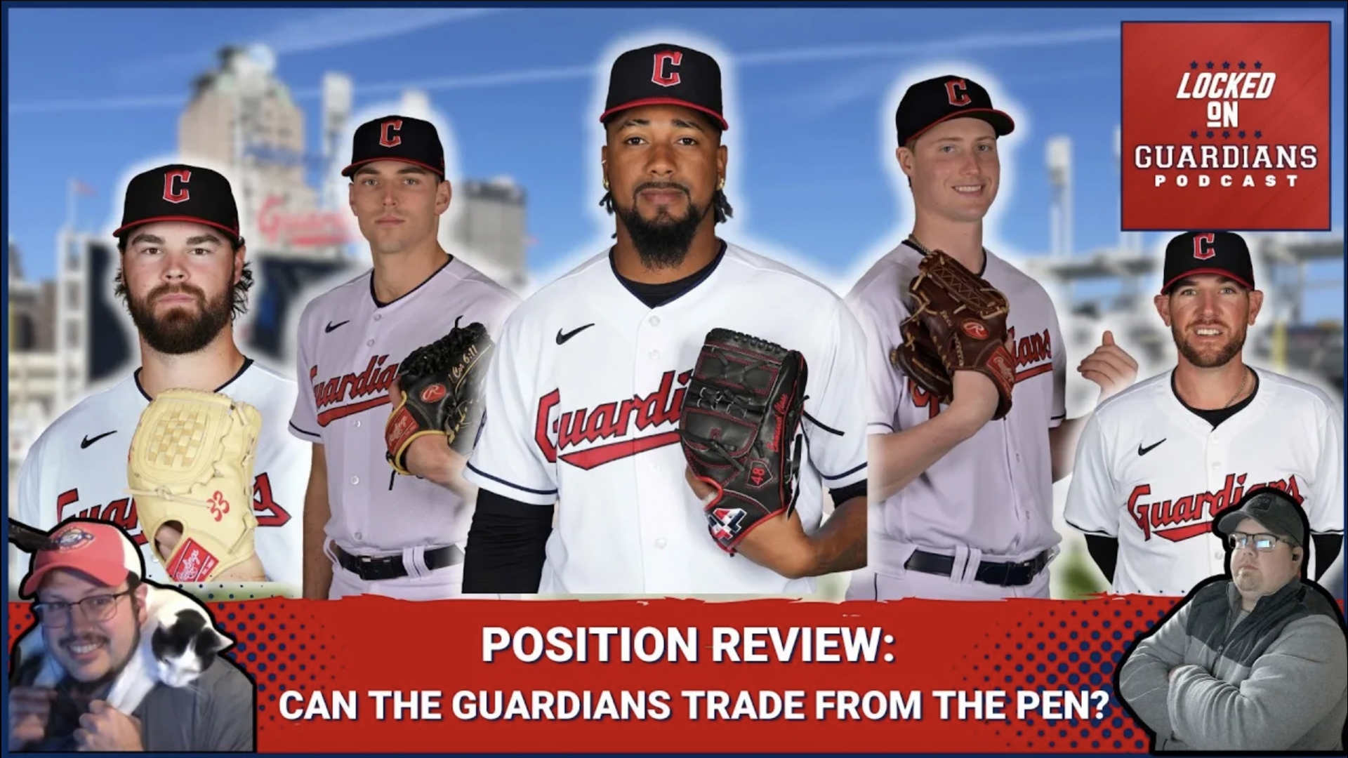 The Cleveland Guardians bullpen was their best success story in 2024, helping propel them to the ALCS.