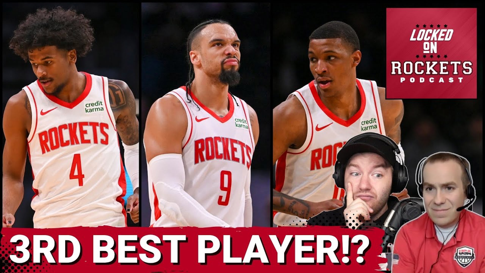 Houston Rockets 3rd Best Player: Is It Dillon Brooks, Jalen Green Or Jabri Smith Jr.?