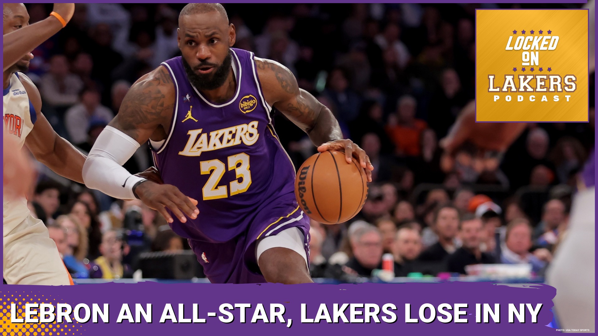 Luka Drops 30, LeBron 22 but Lakers Lose in New York... James 