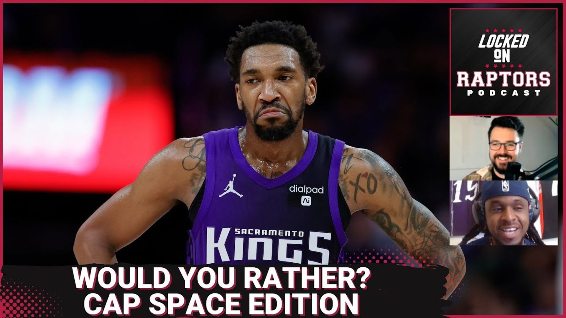 In Episode 1623, Sean Woodley and Jamar Hinds (Raptors Republic) play a round of Toronto Raptors Would You Rather