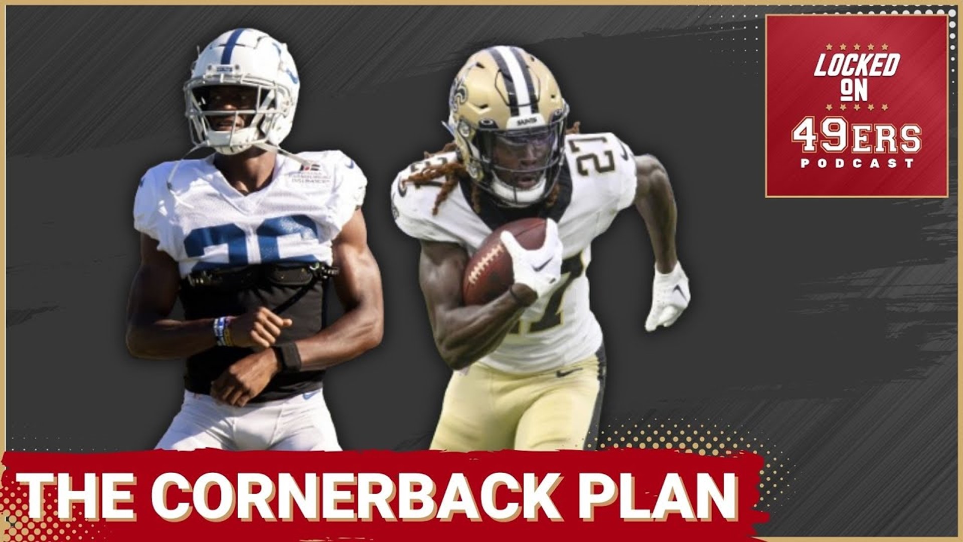 What is the 49ers plan at CB after signing free agents Rock Ya-Sin and Isaac Yiadom? Deommodore Lenoir's role, NFL Draft plans and more.
