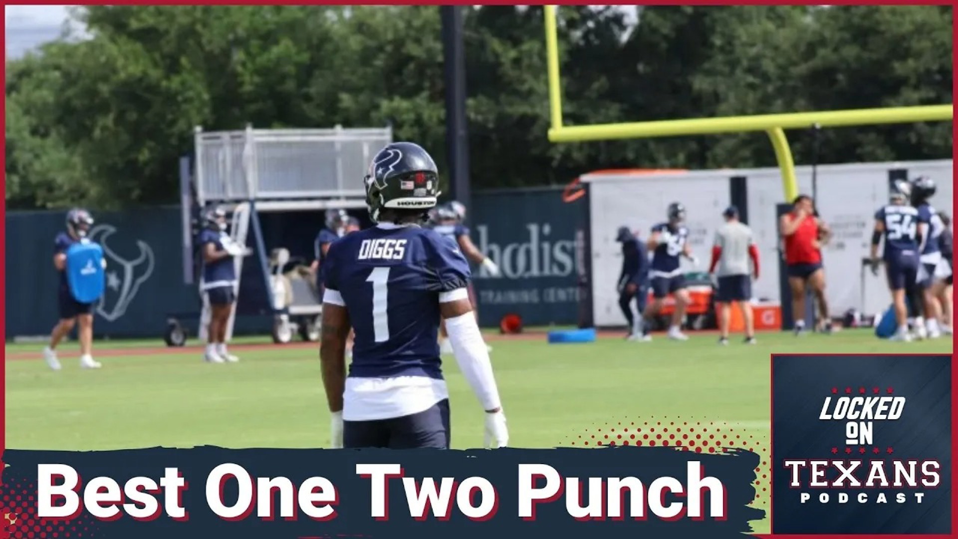 The Houston Texans' offense had another dominating day at camp, with C.J. Stroud and Stefon Diggs putting on a show.