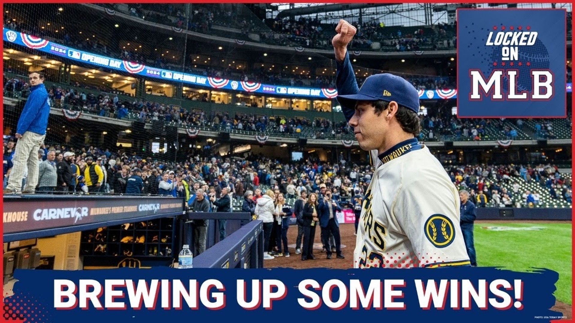 The Milwaukee Brewers remain perfect, thanks to a dynamic start by Christian Yelich.