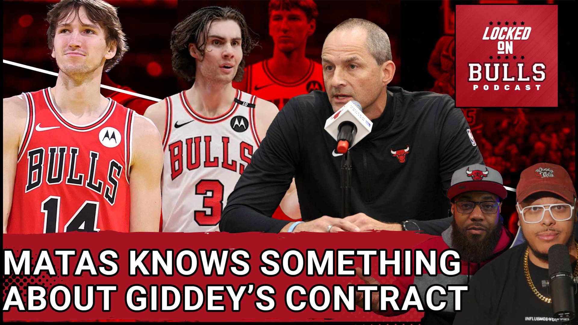 Matas Buzelis Knows Something About Josh Giddey's Next Contract| NBA ...