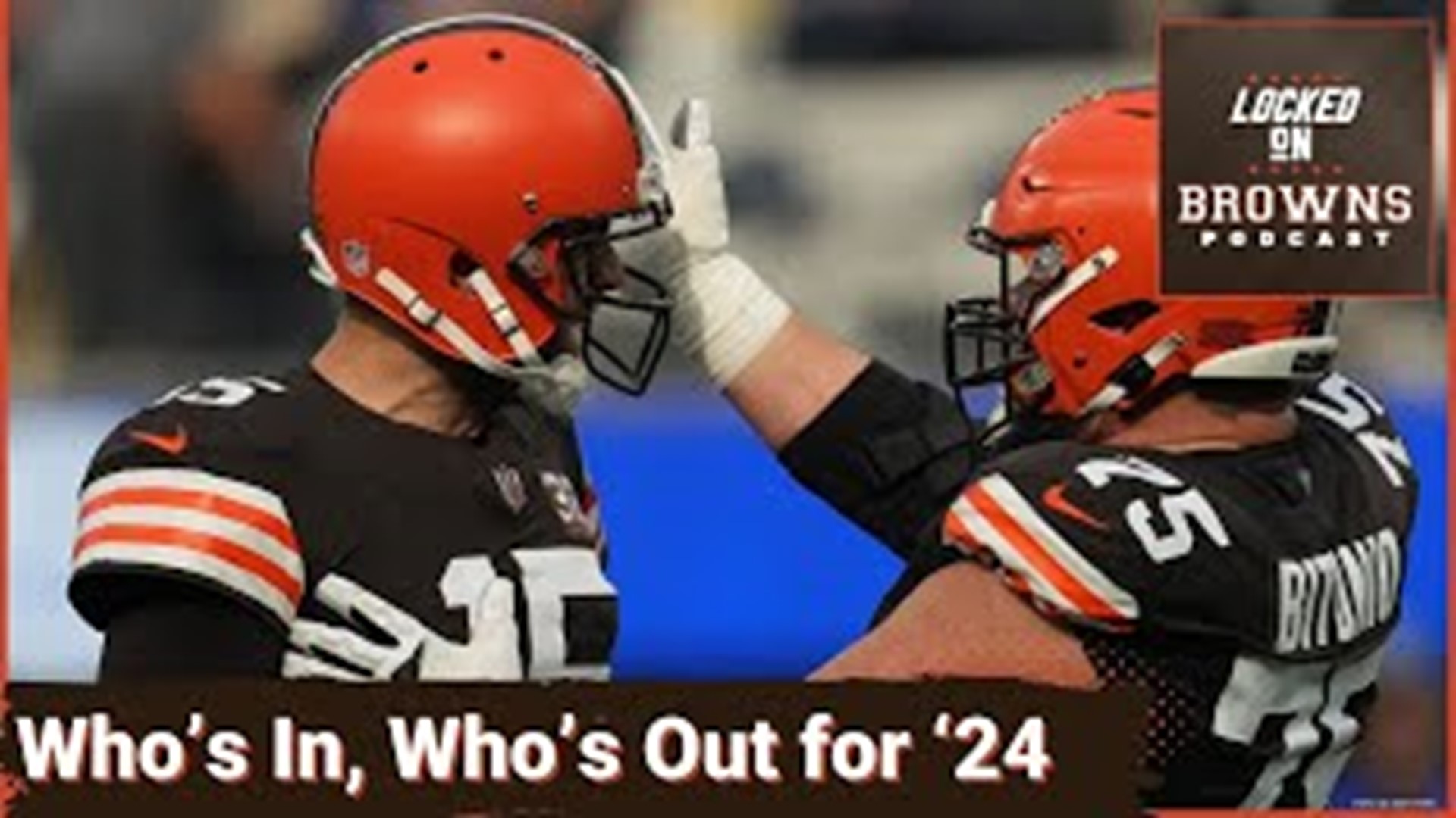 Discussing the nine players the Cleveland Browns signed to futures/reserve contracts,familiar names.