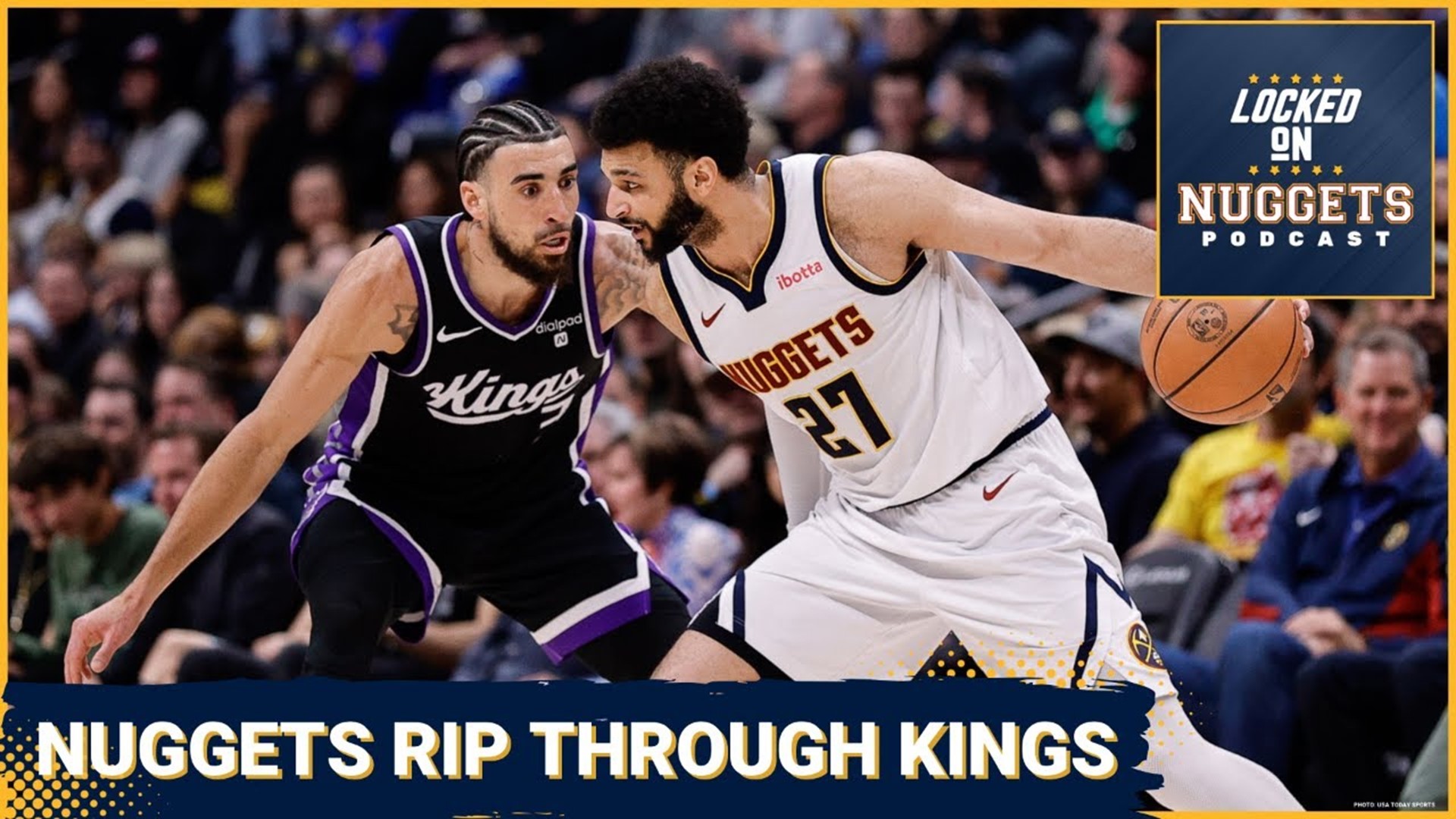 Jamal Murray and the Nuggets Destroy the Kings Jokic TripleDouble