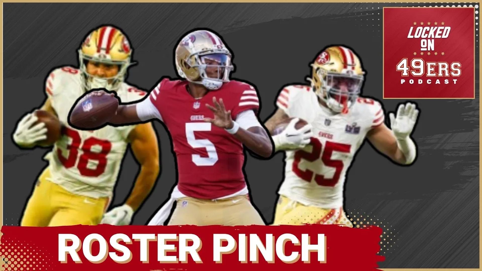 Who will make the San Francisco 49ers final roster at quarterback, running back and tight end? Brock Purdy's rough outing vs the Saints.