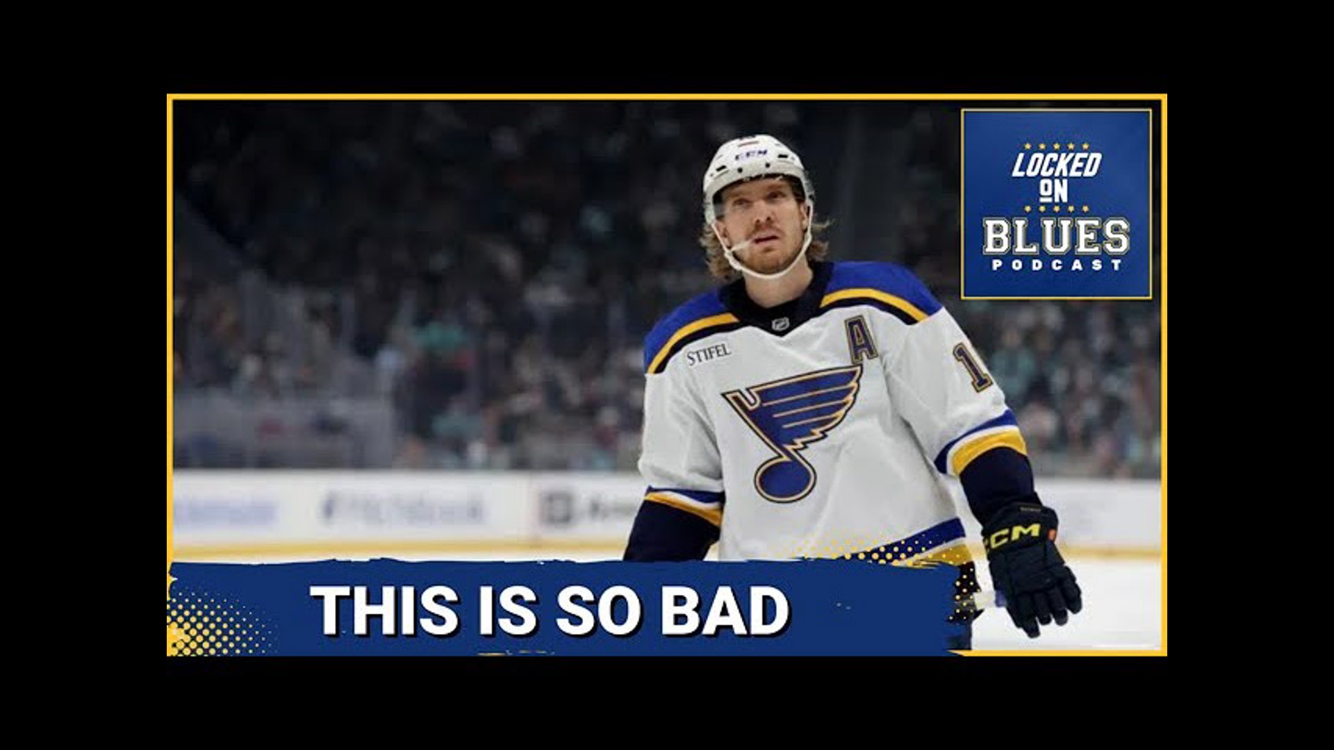 Robert Thomas Is on IR - This is BAD For The St. Louis Blues