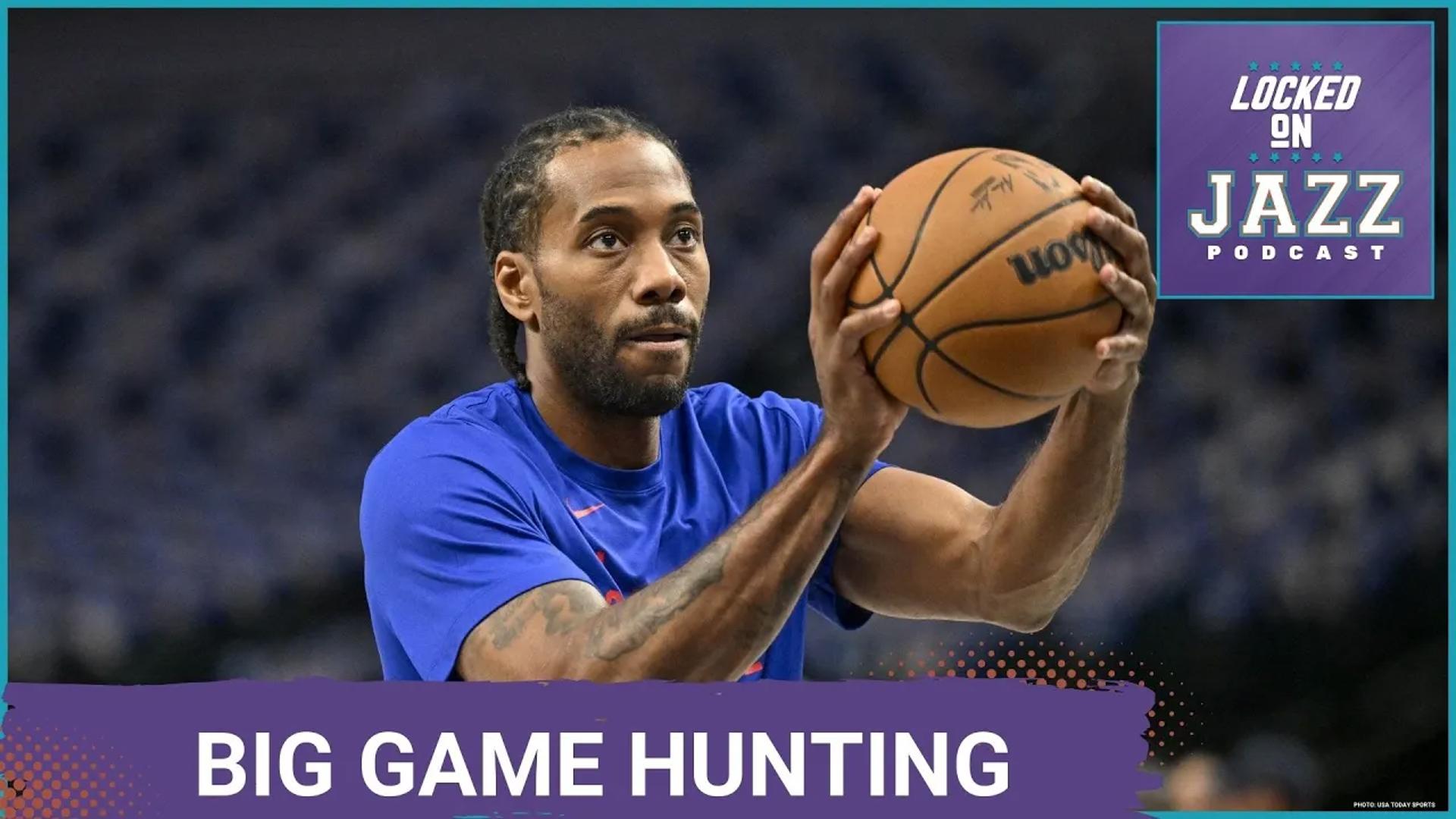 You want Big Game Hunting does Kawhi Leonard count as big game hunting?  The Los Angeles Clippers are in no man's land after losing Paul George.