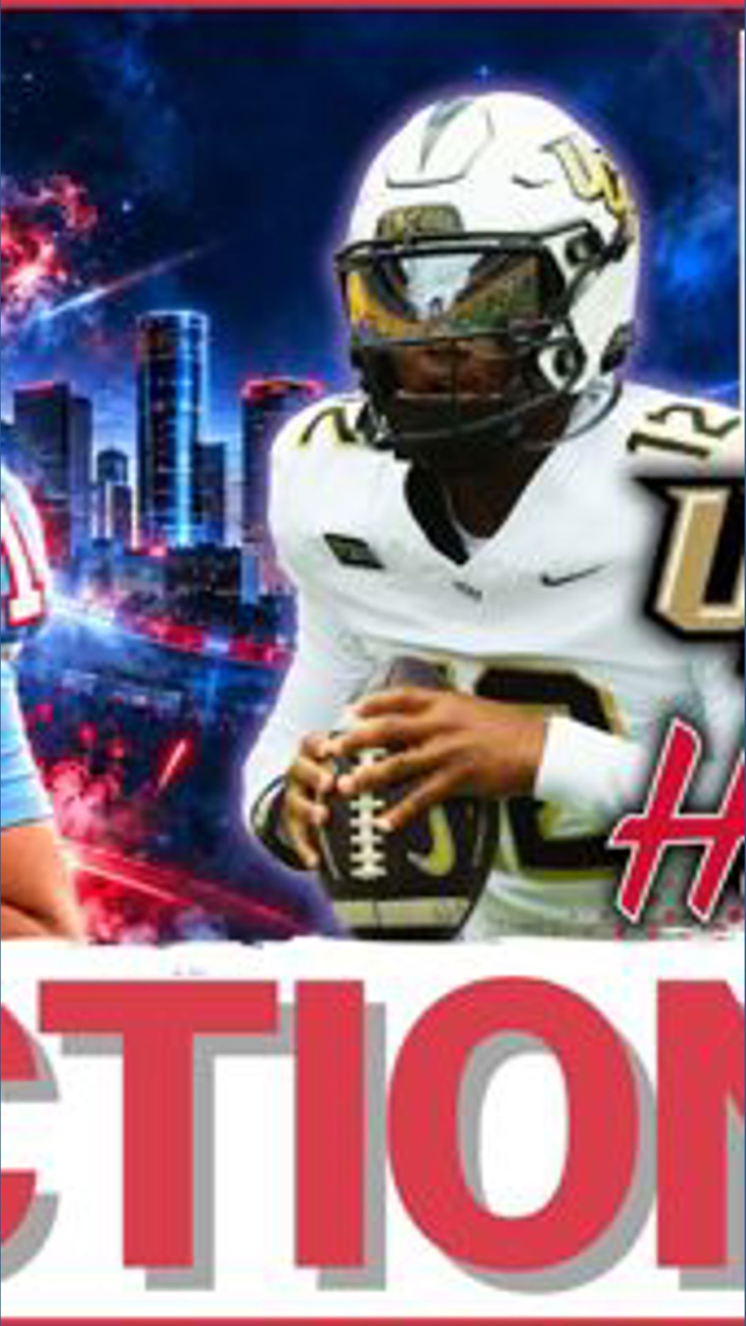 SPACE RACE SHOWDOWN: #20 Houston Cougars, Weigman vs UCF Knights LIVE ...