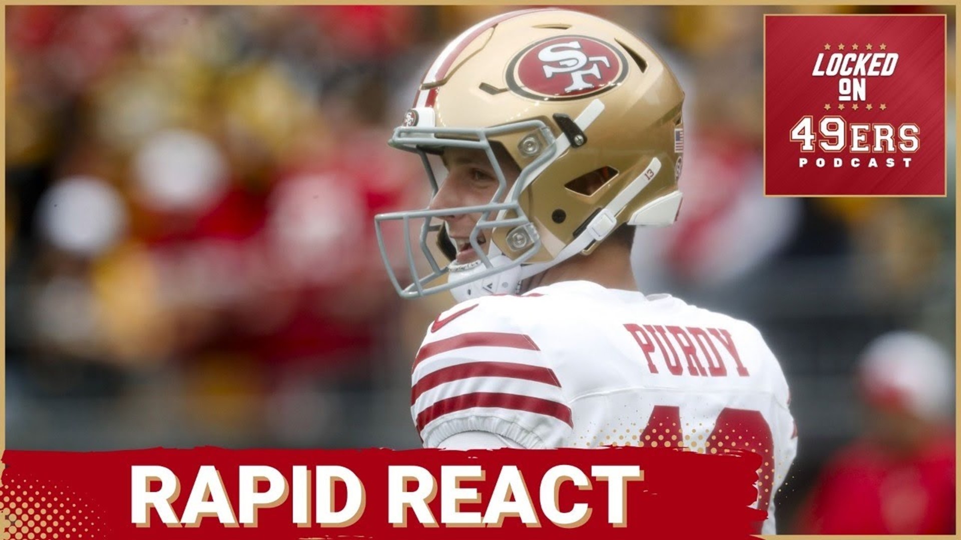Brock Purdy and the San Francisco 49ers start the 2023 season off with a road win vs the Pittsburgh Steelers.