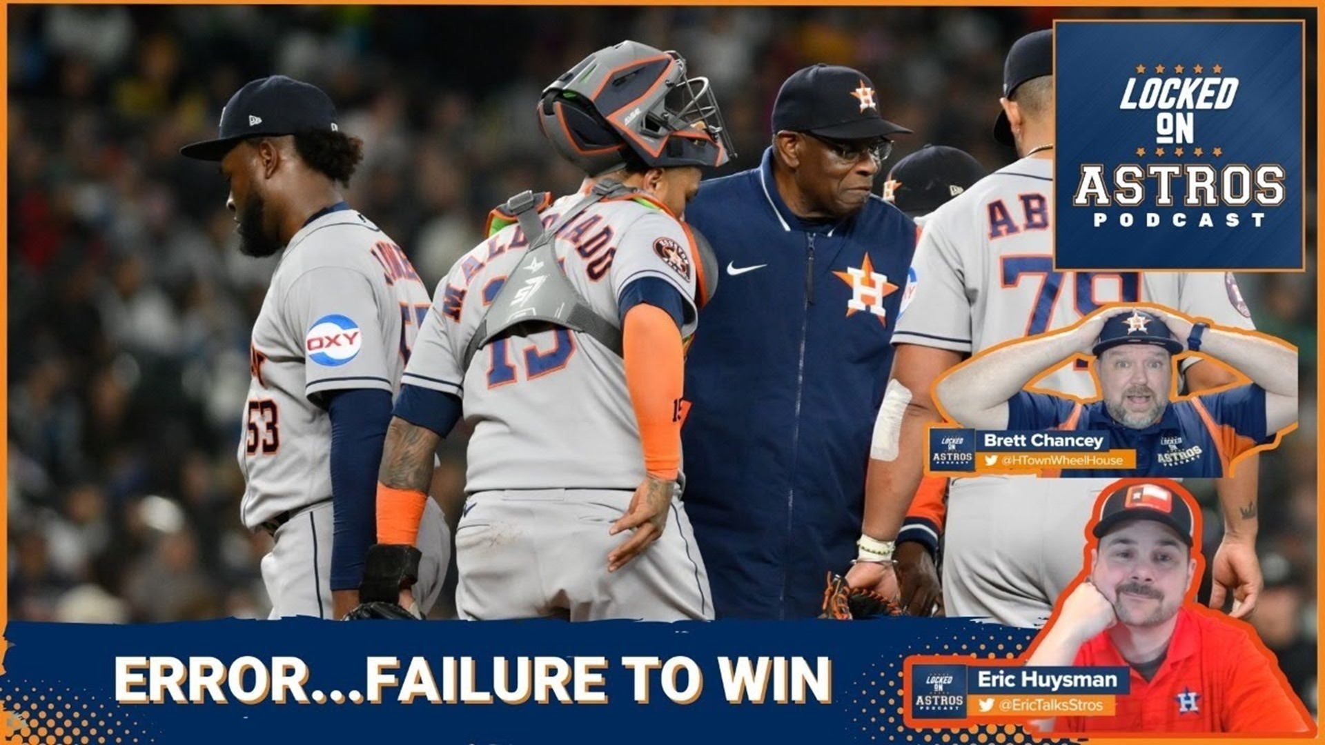 Astros errors make it hard to lower the magic number