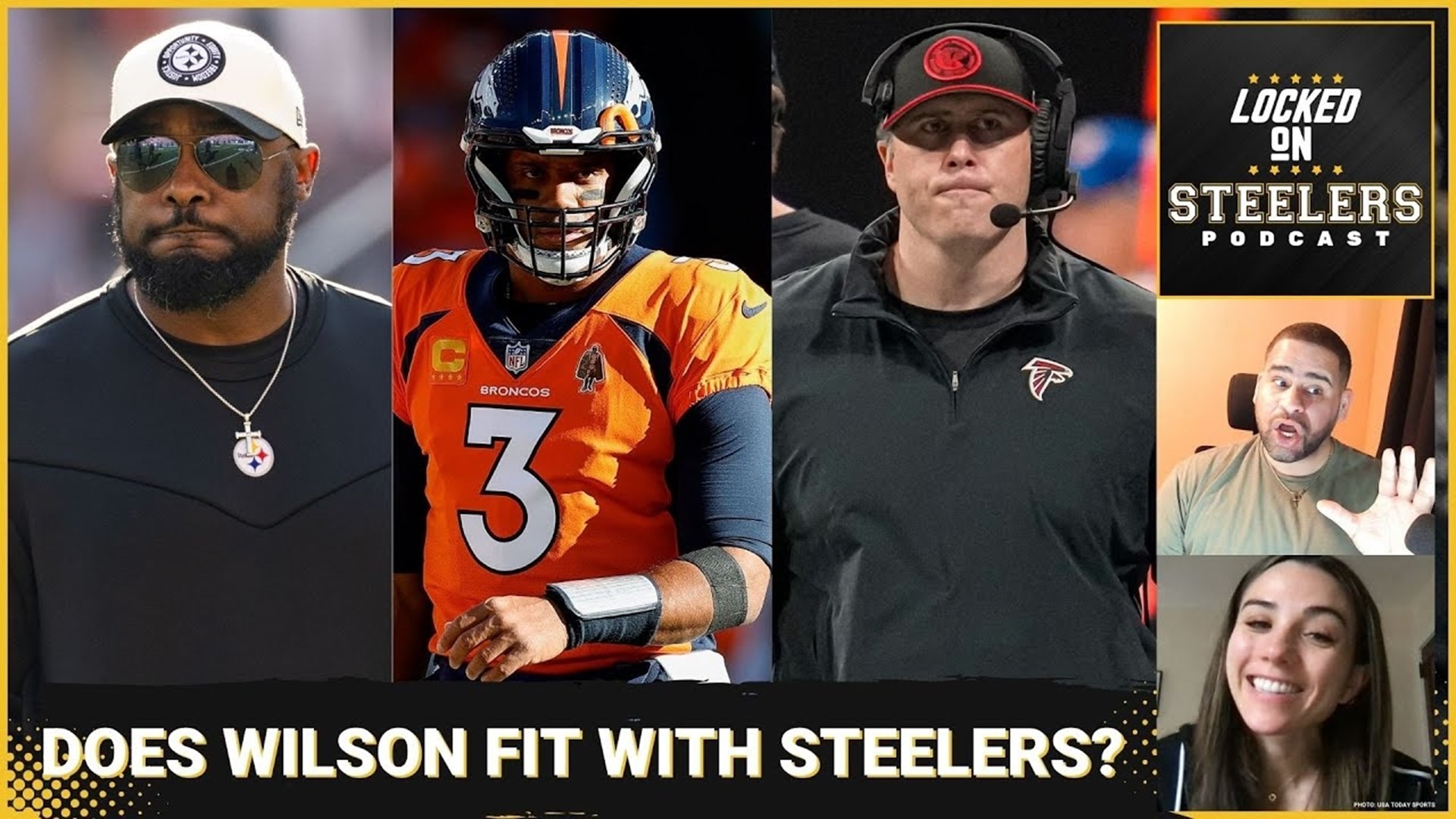 The Pittsburgh Steelers and Russell Wilson had an extensive meeting together Friday...is the nine-time Pro Bowl QB the right fit with Mike Tomlin and Arthur Smith?