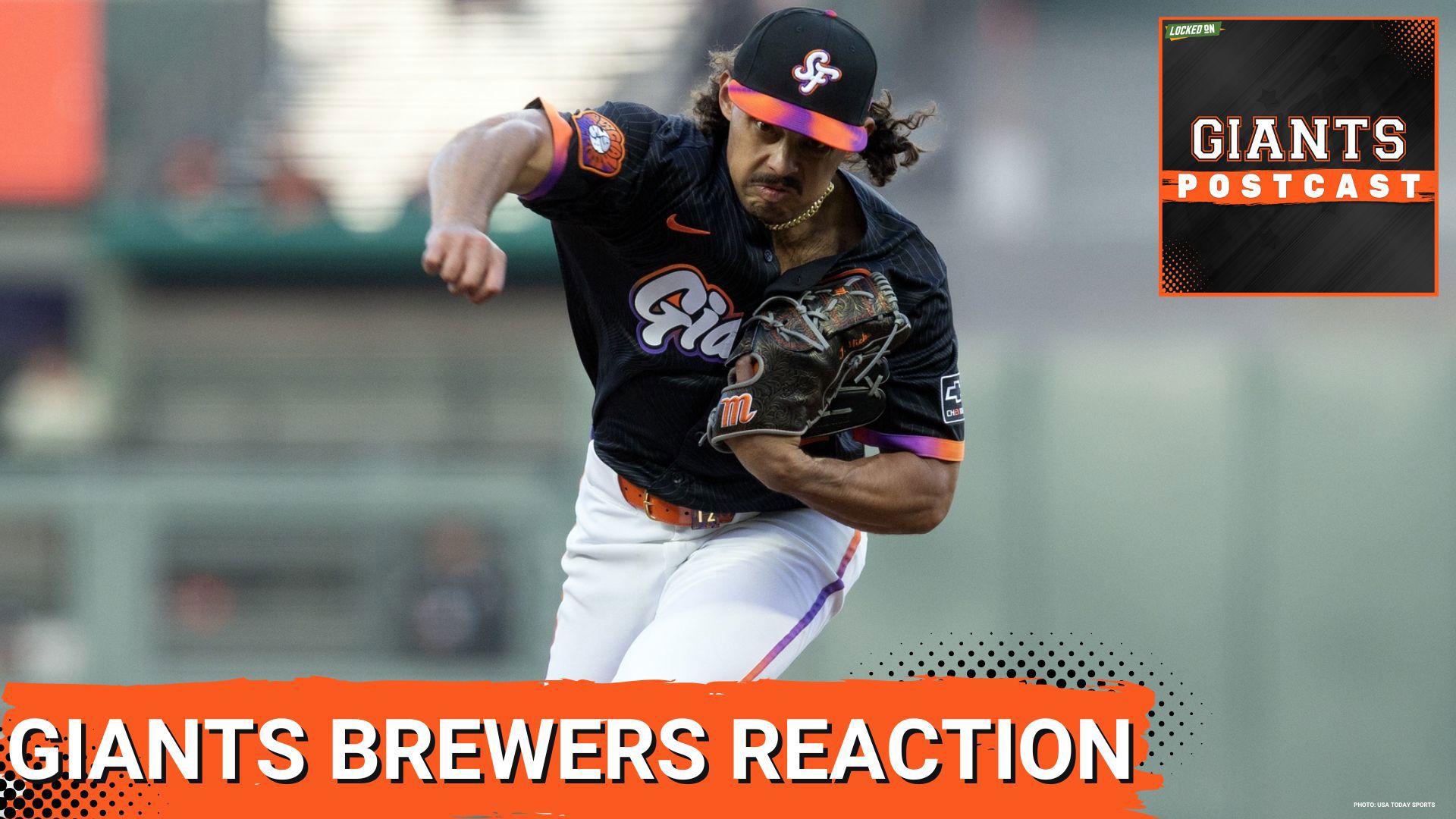 The San Francisco Giants were on the wrong end of a blowout for the first time this season as the Milwaukee Brewers ran away with this one, final score 11-3.