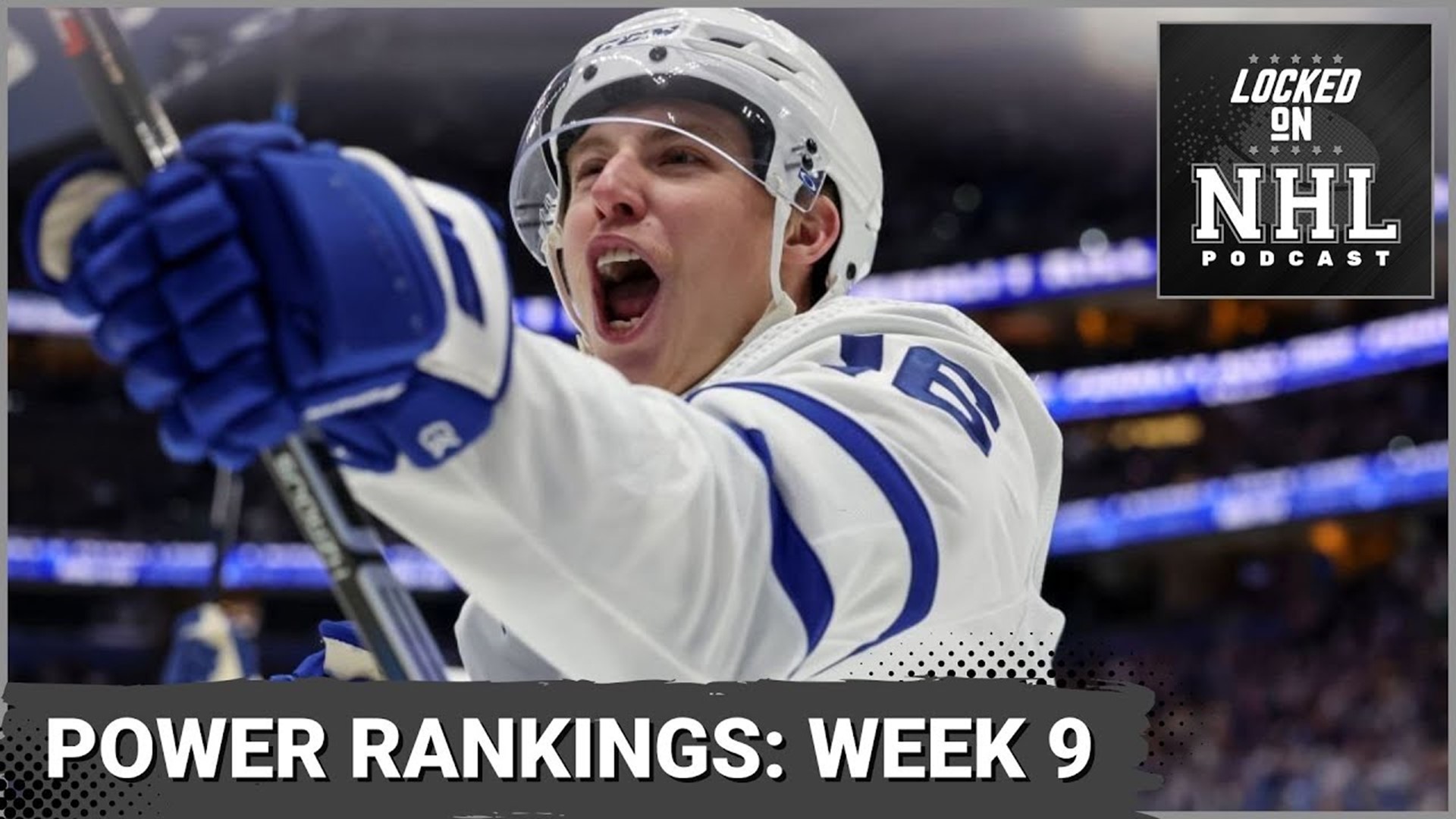 Power Rankings: Week 9. How Long Will The Mitch Marner Point Streak Go?