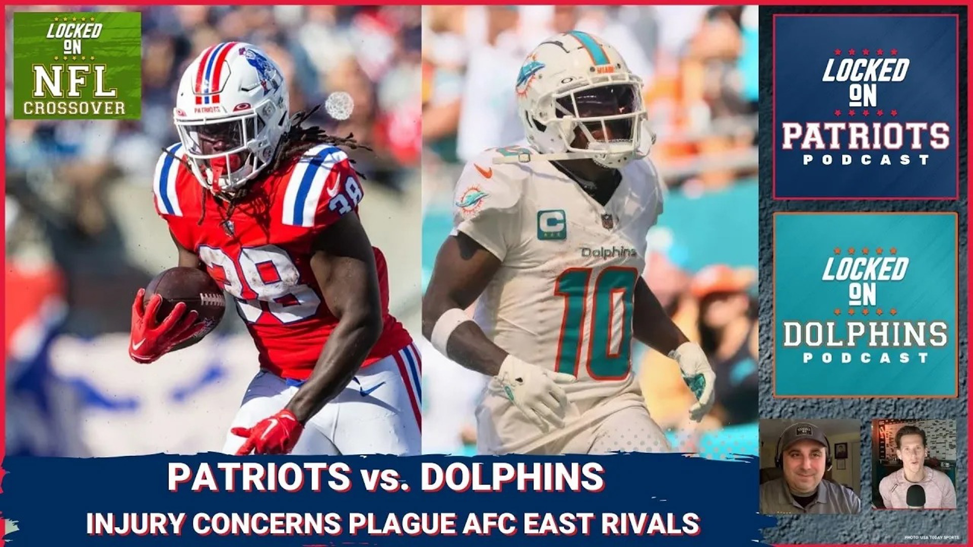 The New England Patriots and Miami Dolphins are looking to improvise upon their respective 1-3 records during their Week 5 matchup at Gillette Stadium.