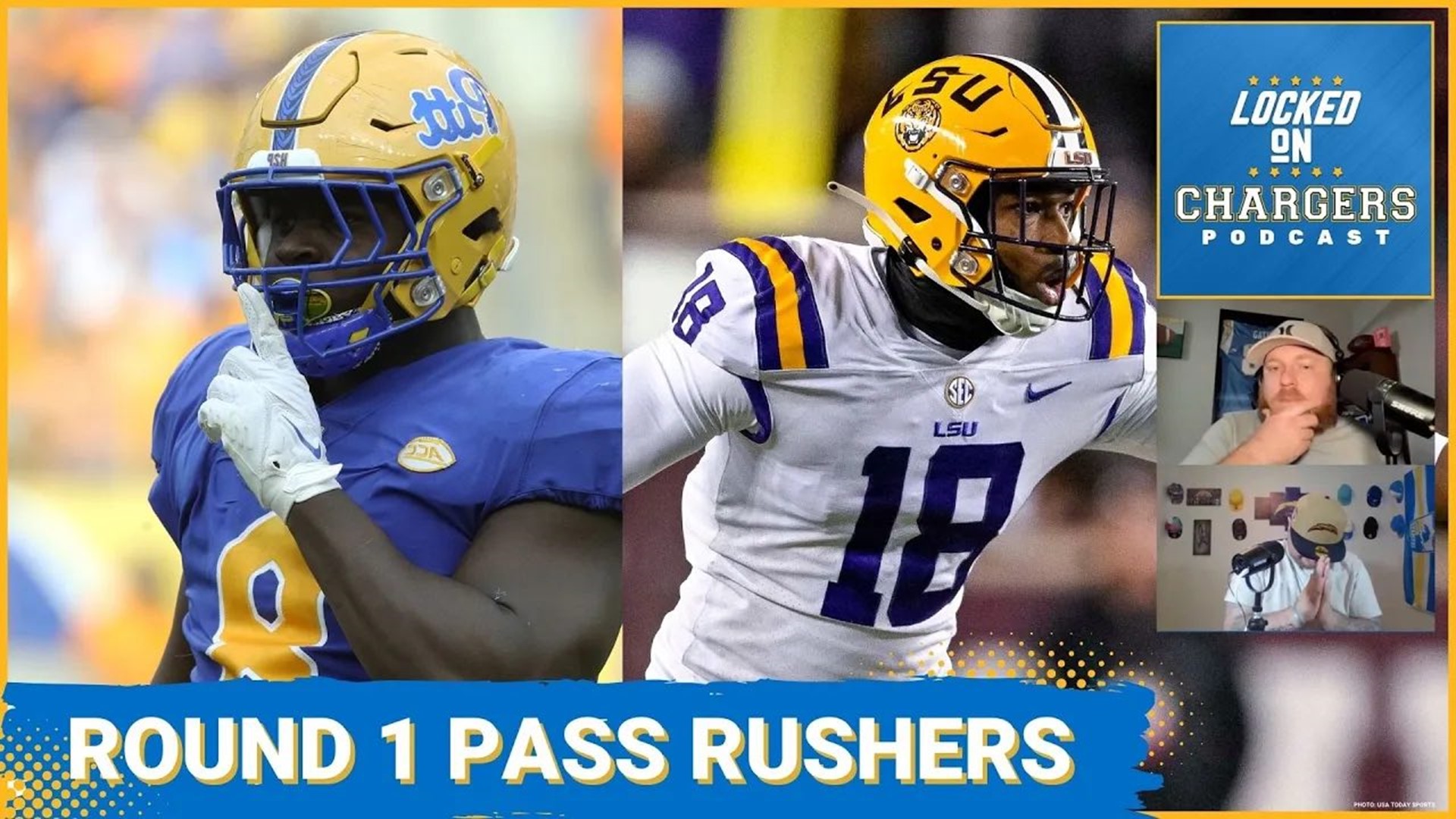 The Chargers Could Improve Pass Rush With BJ Ojulari Or Calijah Kancey In  The NFL Draft