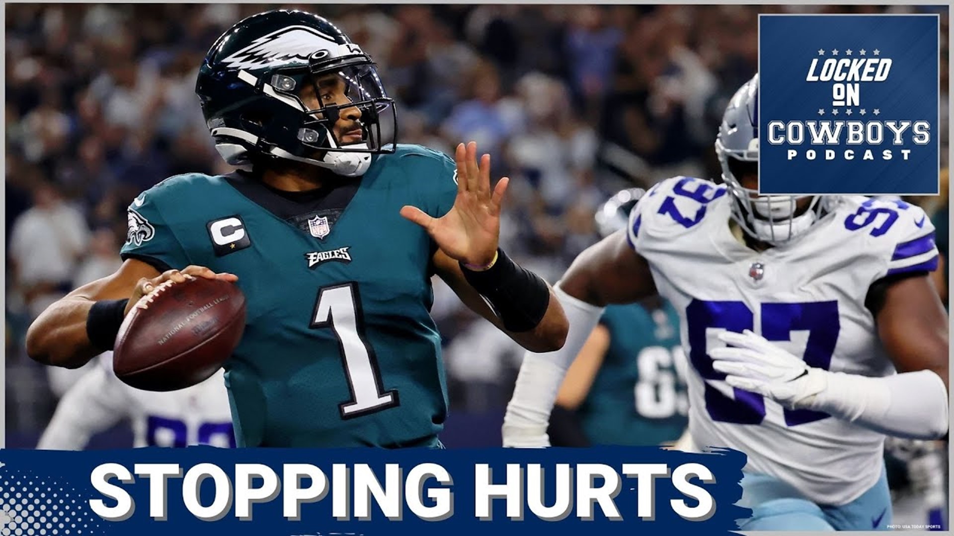The Dallas Cowboys will need to find a way to slow down Eagles QB Jalen Hurts if they want to win in Week 9