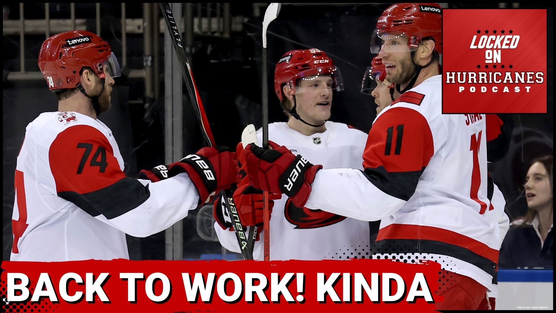 Back to Work! Well, Kinda. Some of the Carolina Hurricanes Return to ...