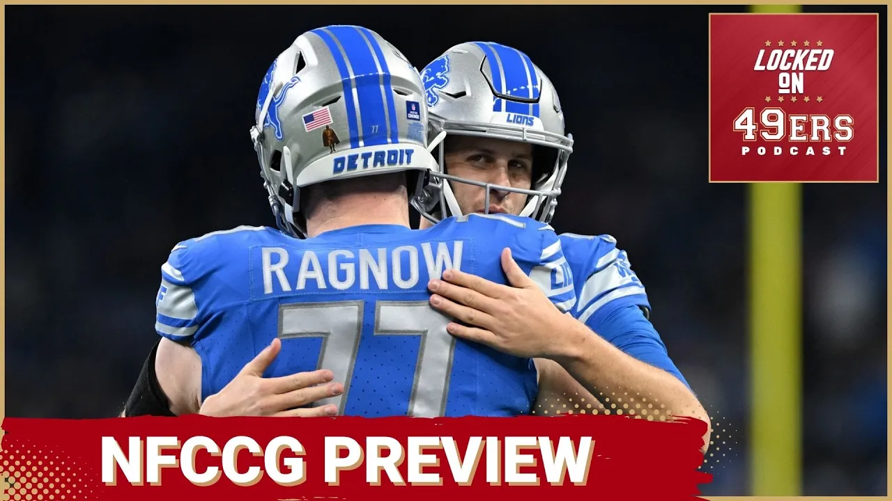 Detroit Lions head coach Dan Campbell leads his team into San Francisco to face the 1-seed 49ers in the NFC Championship.