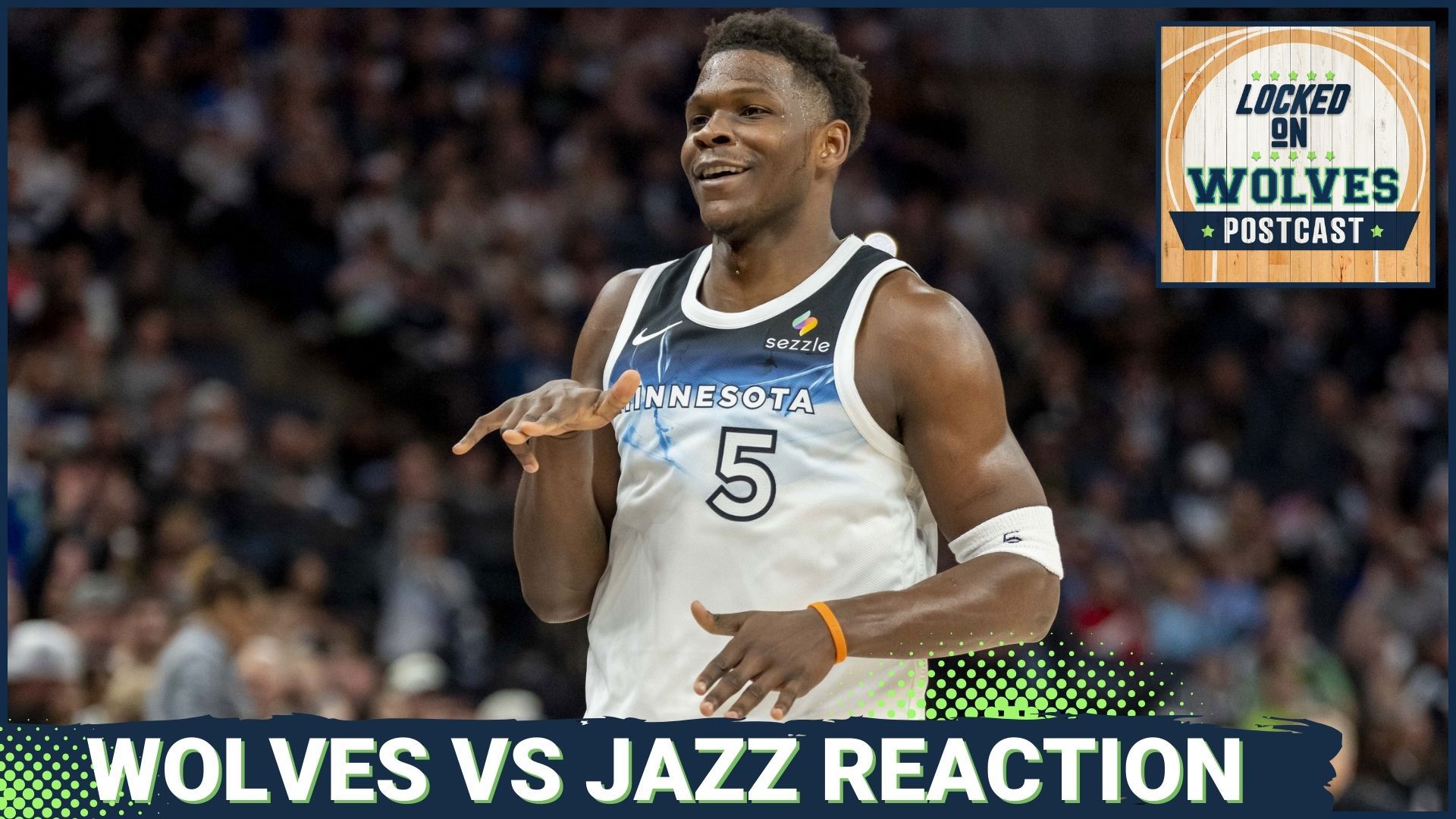 WOLVES POSTCAST TWolves STEAMROLL Utah Jazz For Eighth Win In A Row! 128102