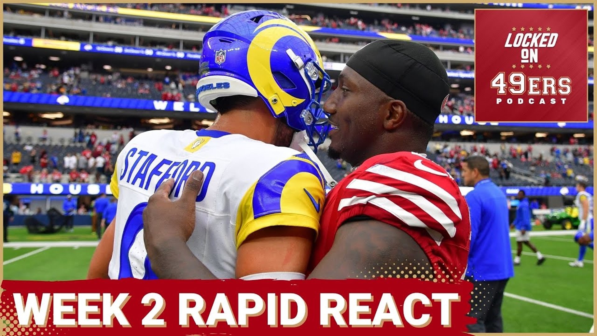 The San Francisco 49ers had their hands full with Matthew Stafford, Puka Nacua and the Los Angeles Rams in week 2.