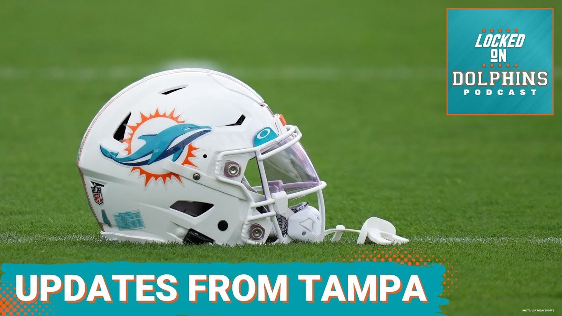 The Miami Dolphins are in Tampa Bay for joint practices with the Bucs today.