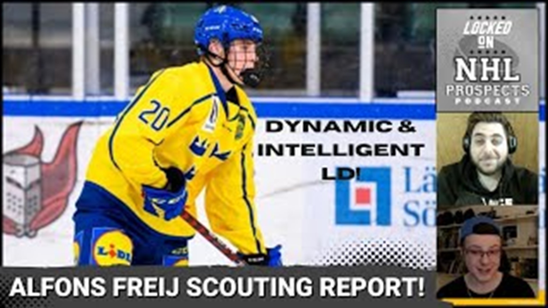 In this episode of the Prospect Spotlight series, our scouts take a half-hour deep dive into the game of a mobile, dynamic, and versatile LD: Alfons Freij!